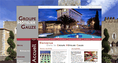 Desktop Screenshot of groupe-hotelier.com